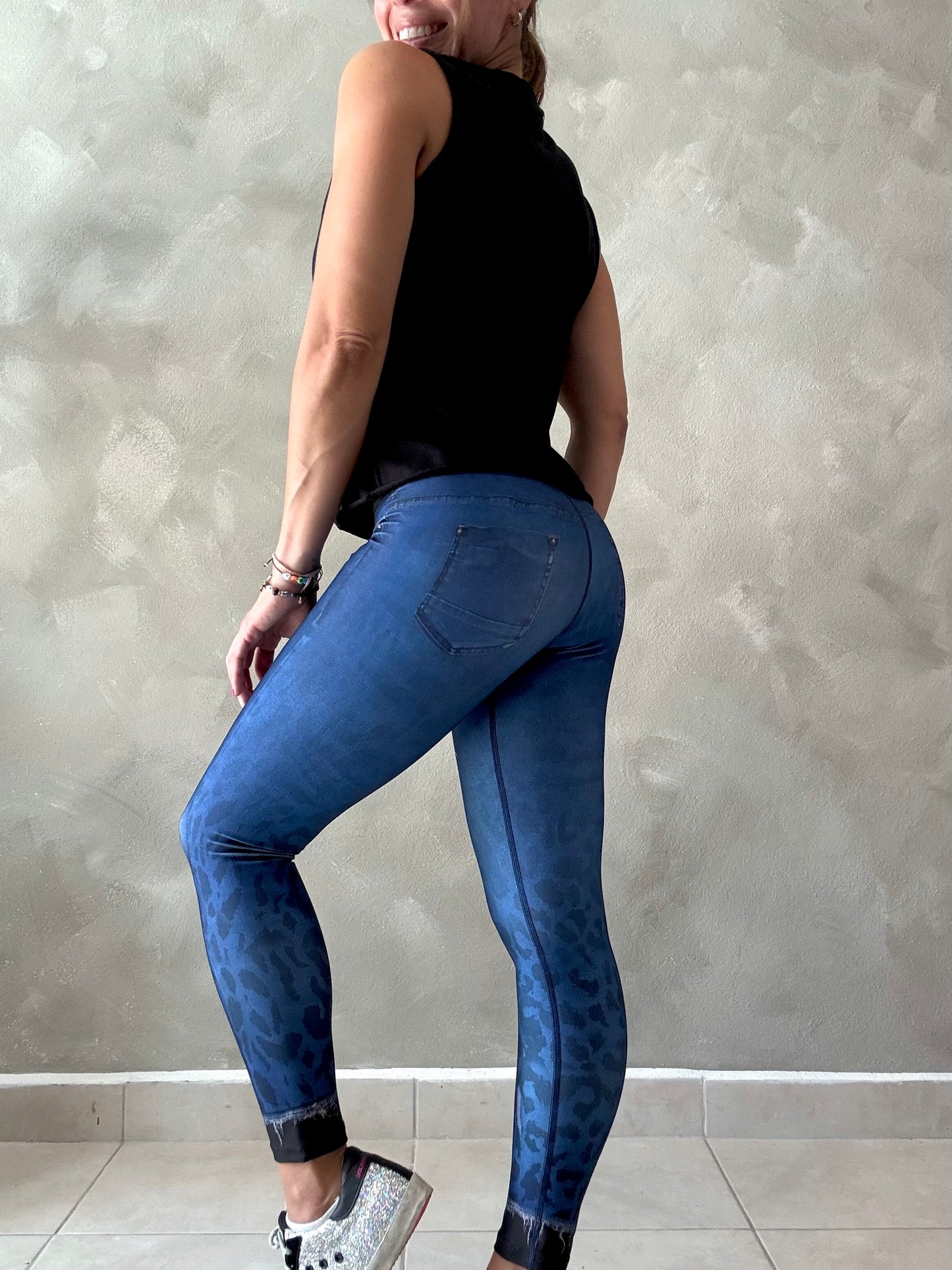 Wild Denim Legging