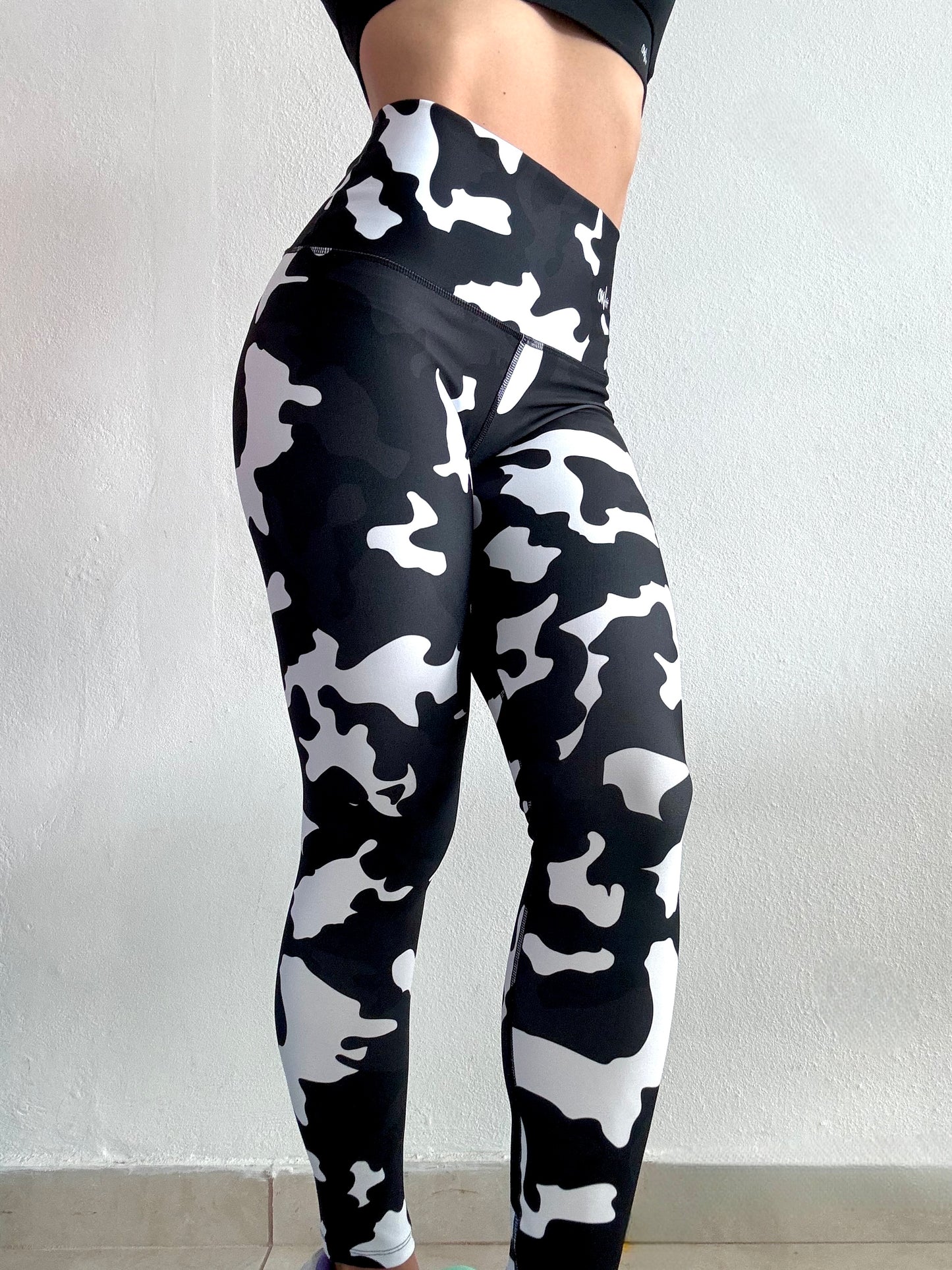 White Camo Legging
