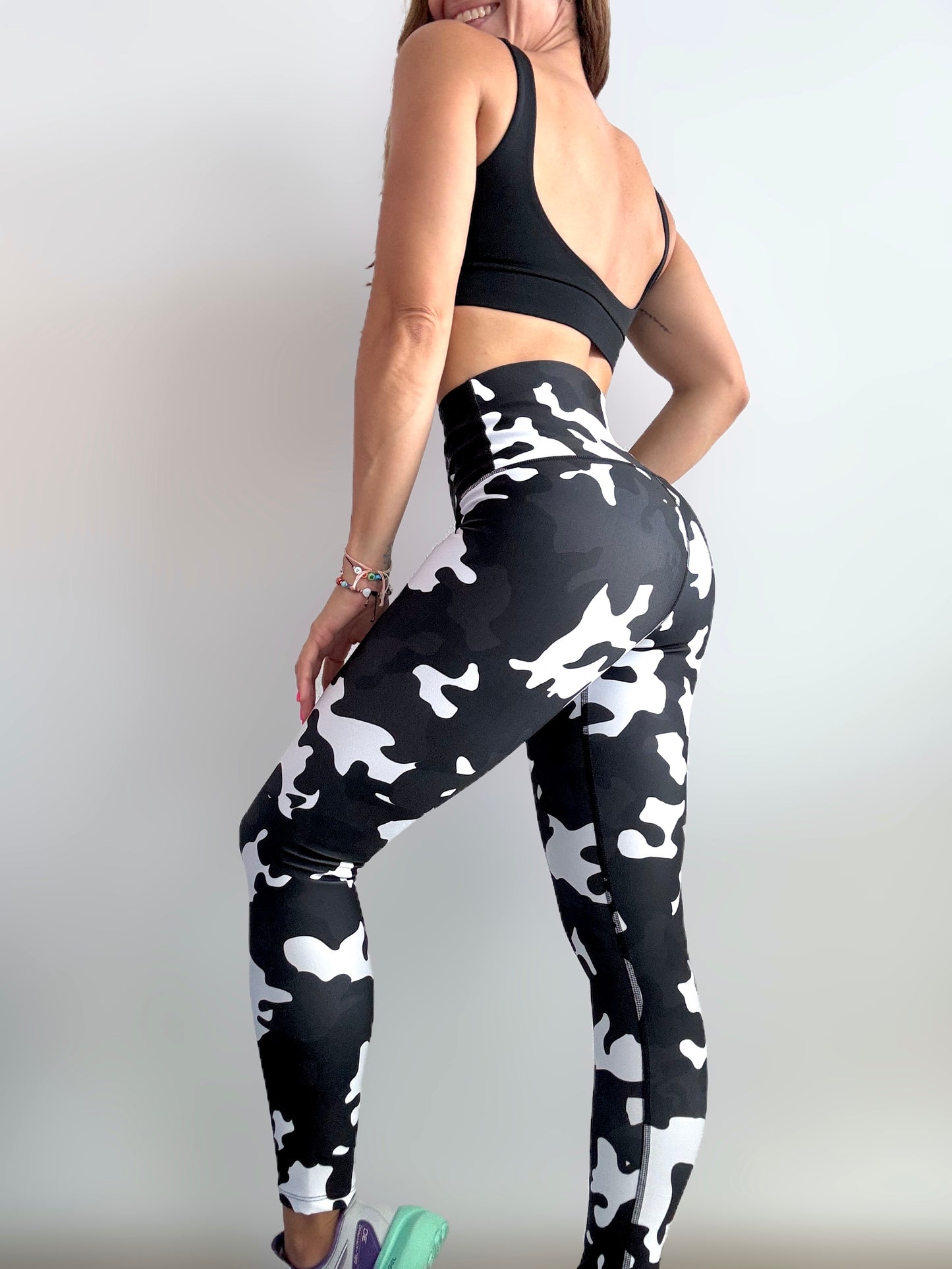 White Camo Legging