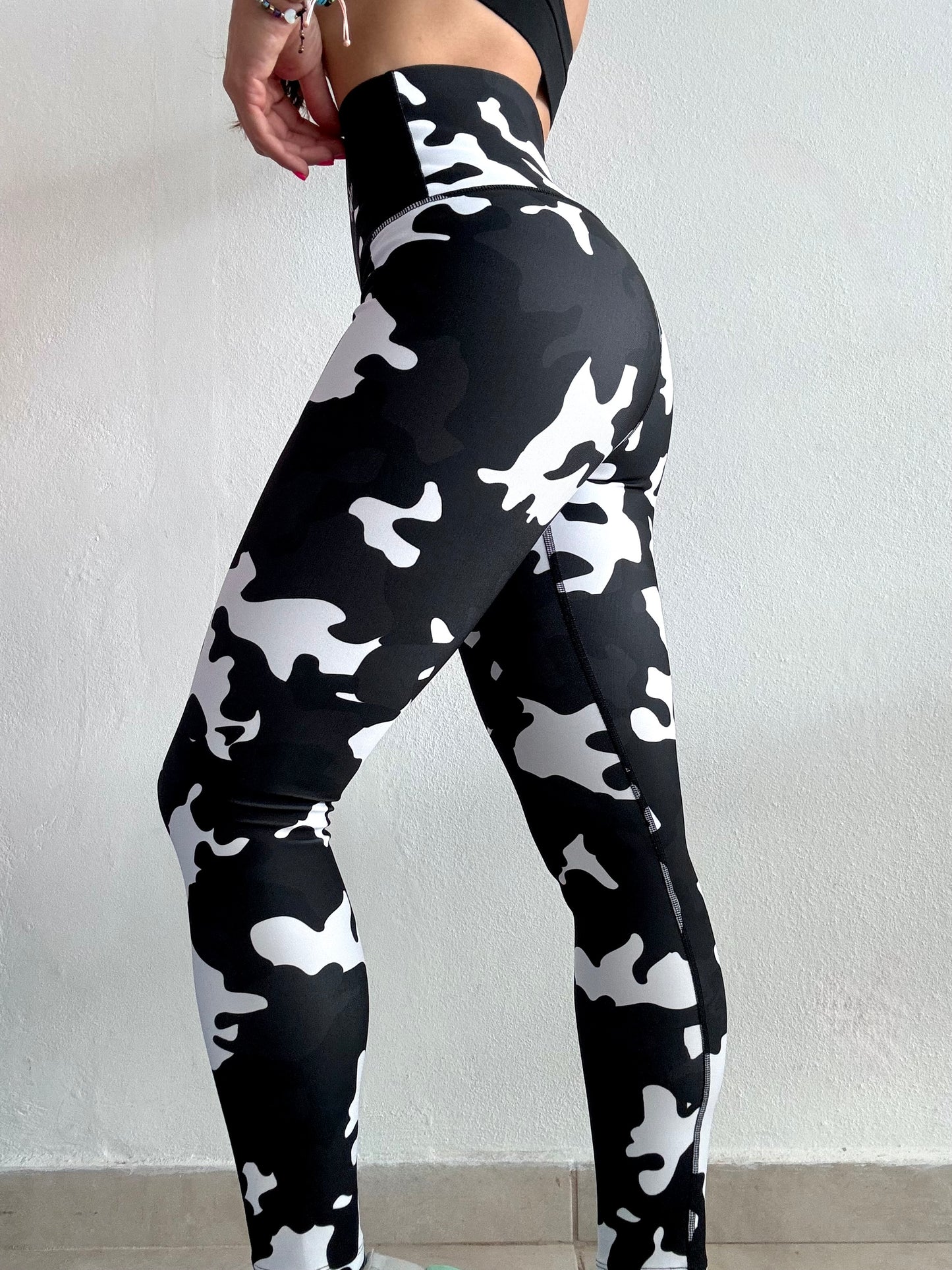 White Camo Legging
