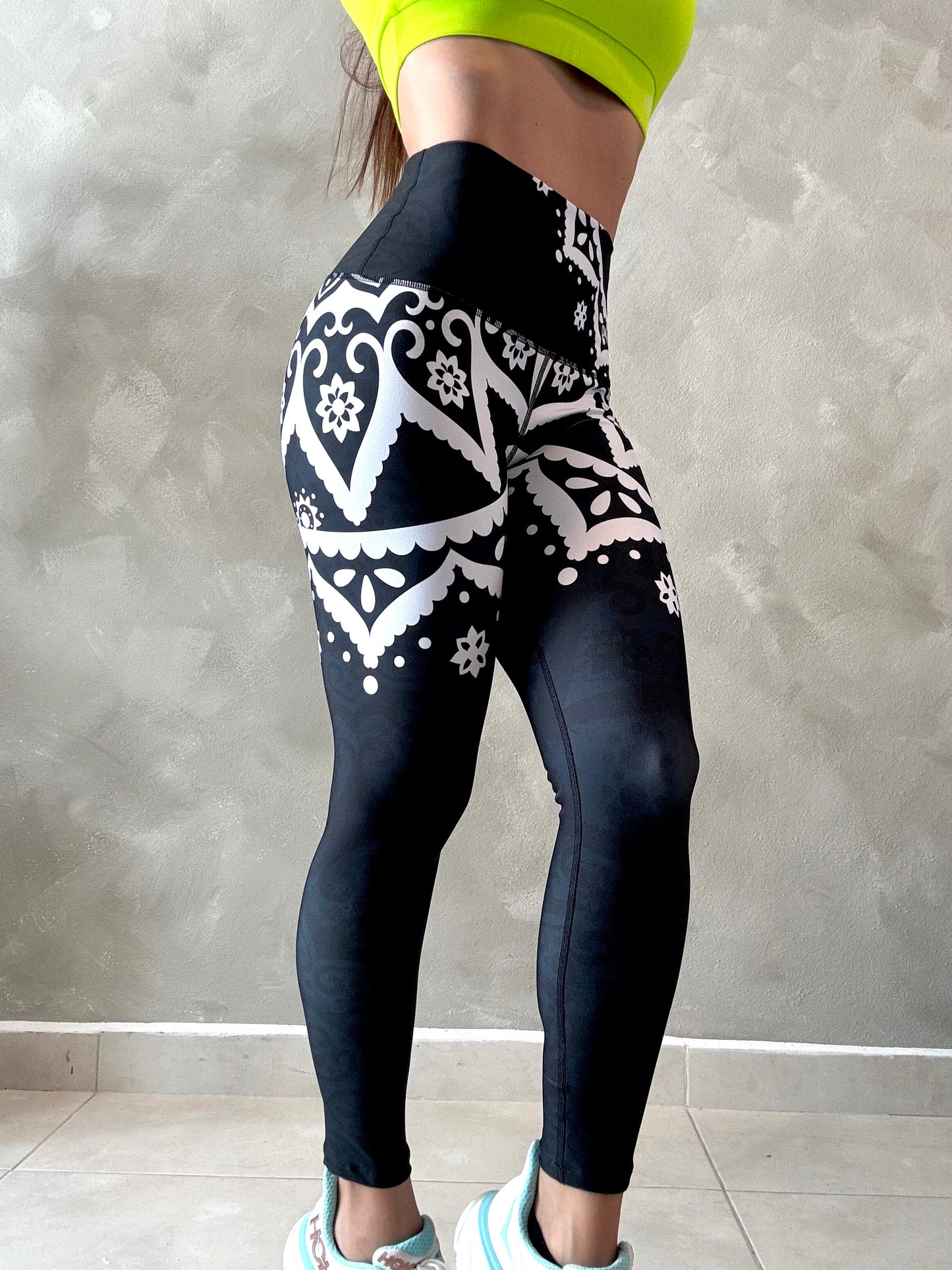White Mandala Legging
