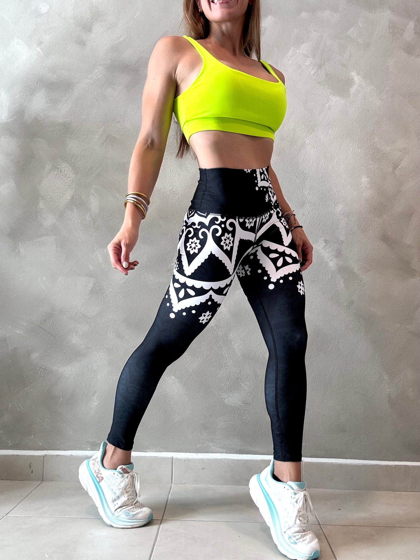 White Mandala Legging