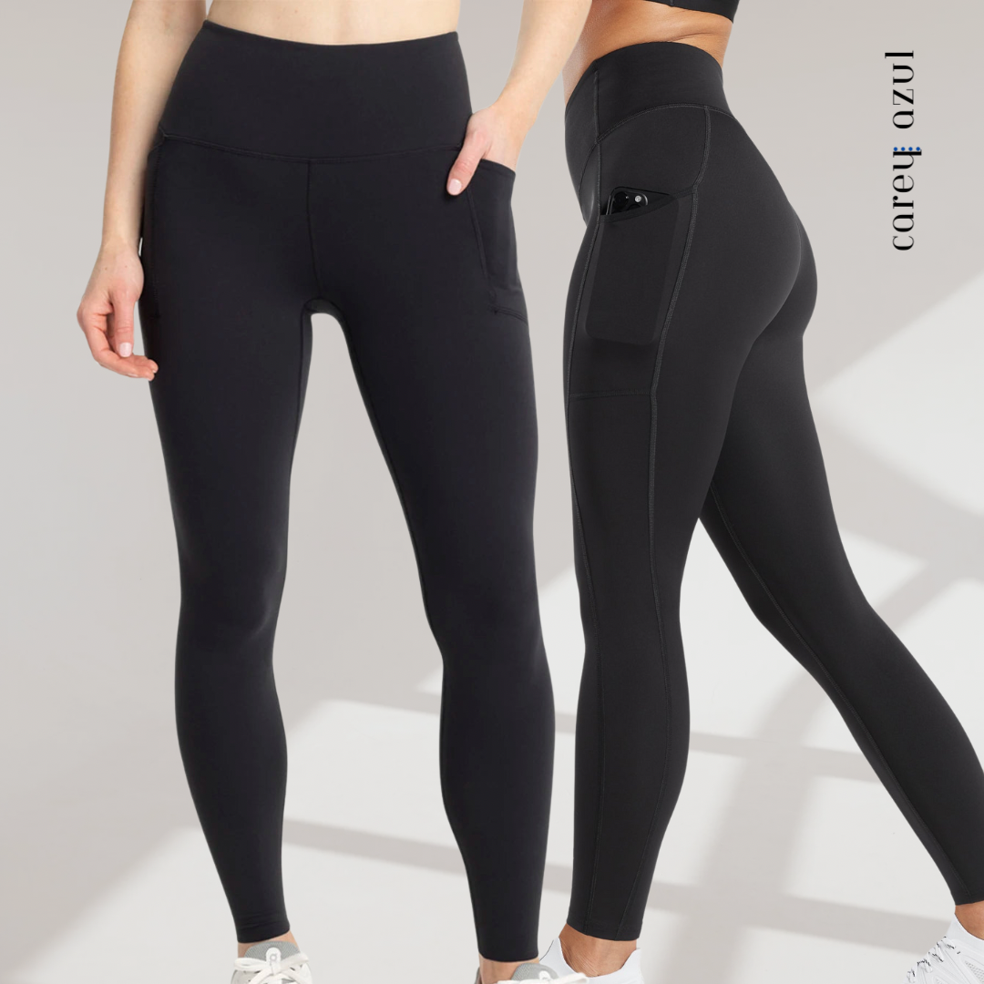 Pure Black with lateral pockets