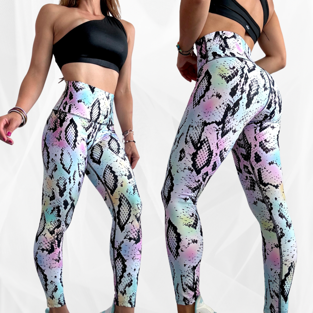 Neon Snake Legging