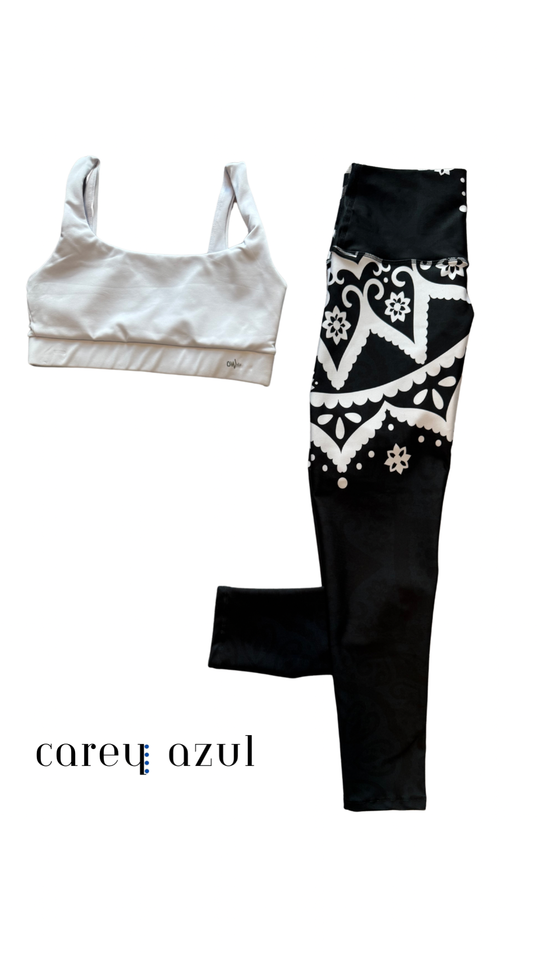 White Mandala Legging