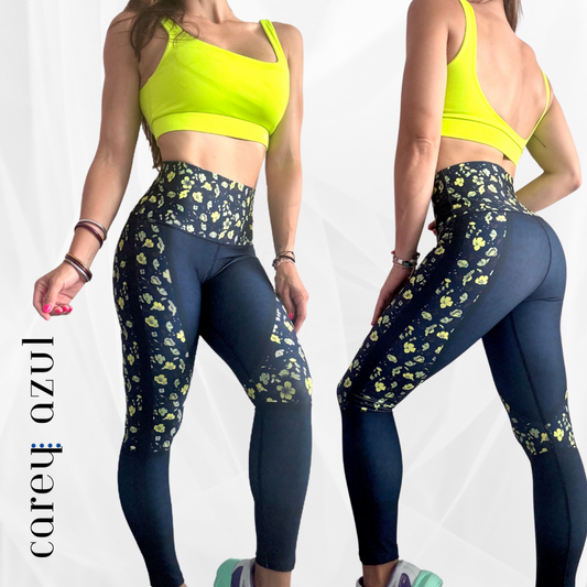 Neon Bloom Legging