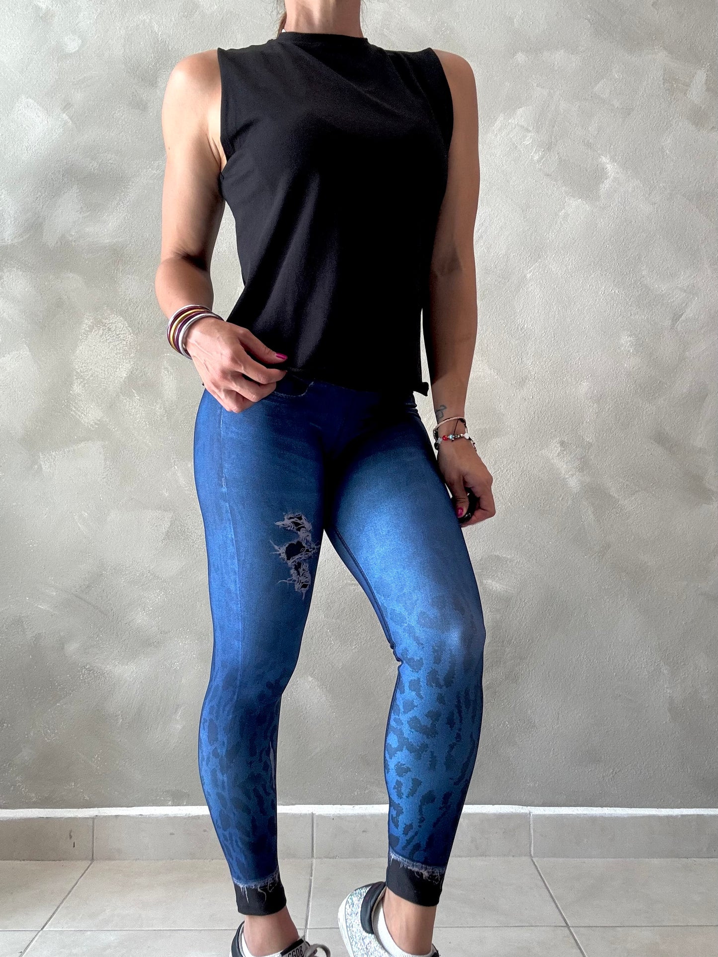 Wild Denim Legging