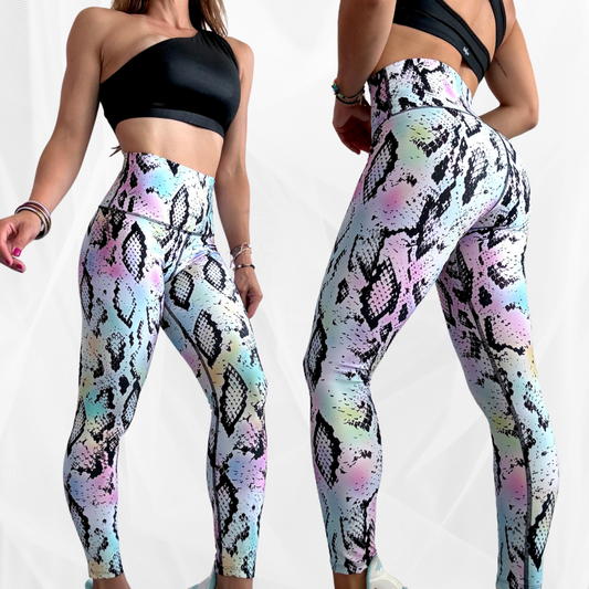 Neon Snake Legging