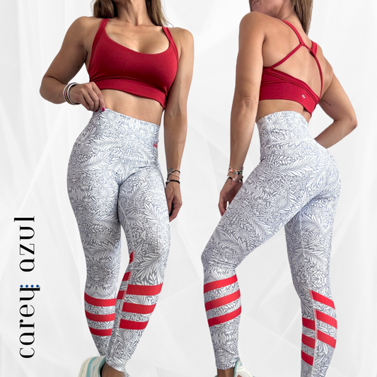 Red Lines Legging
