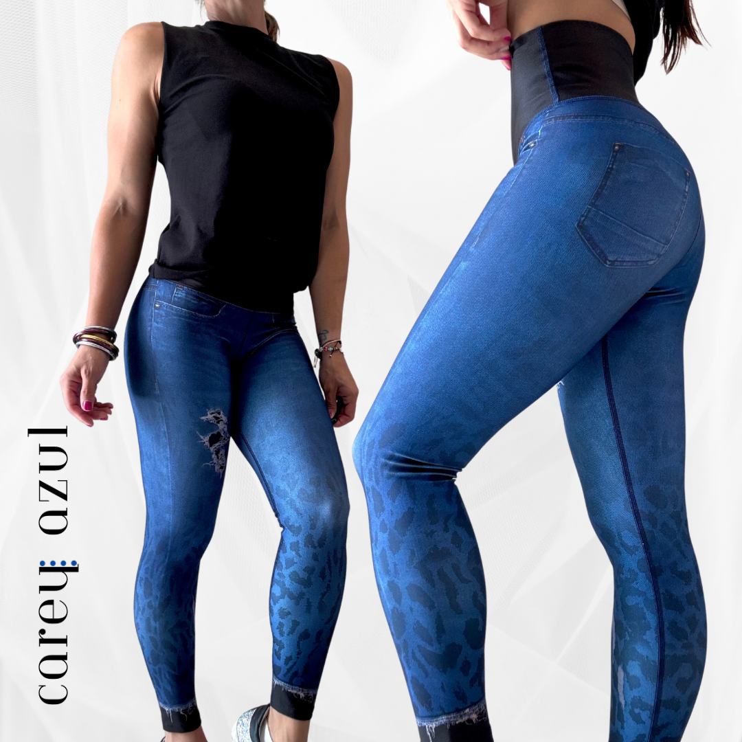 Wild Denim Legging
