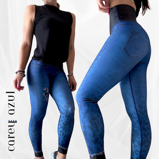 Wild Denim Legging