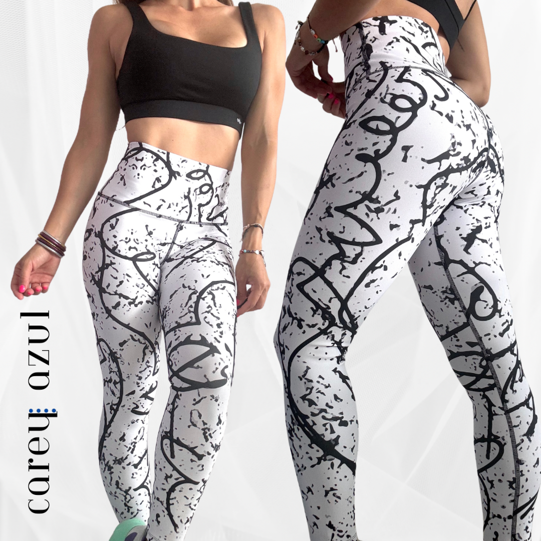 Black in White Legging