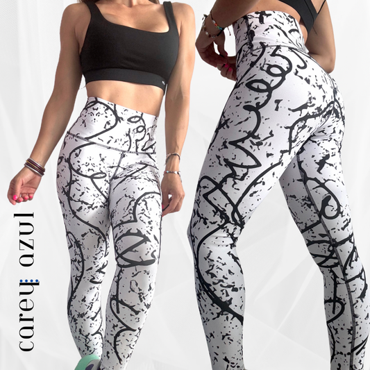 Black in White Legging